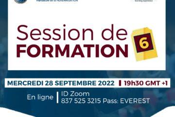 Visuel Session de formation Mercredi 28 Septembre 2022